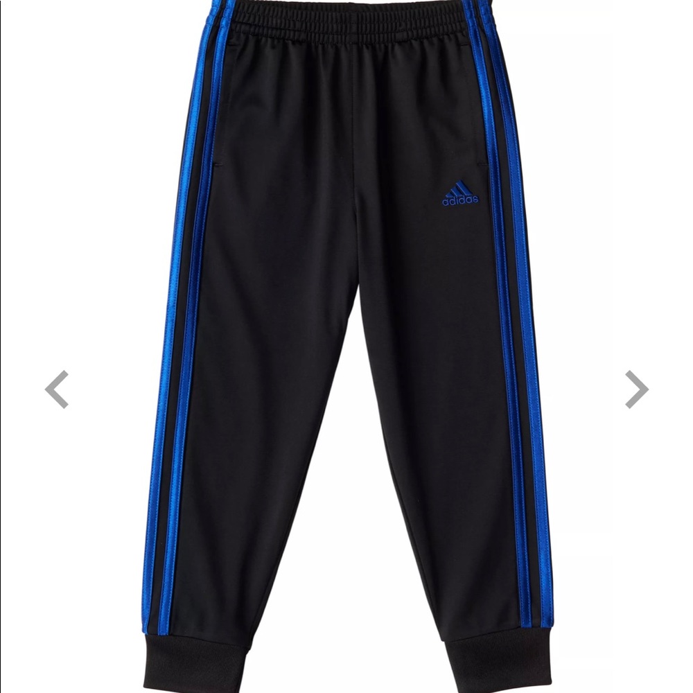 Boys Adidas 3 Stripe Joggers